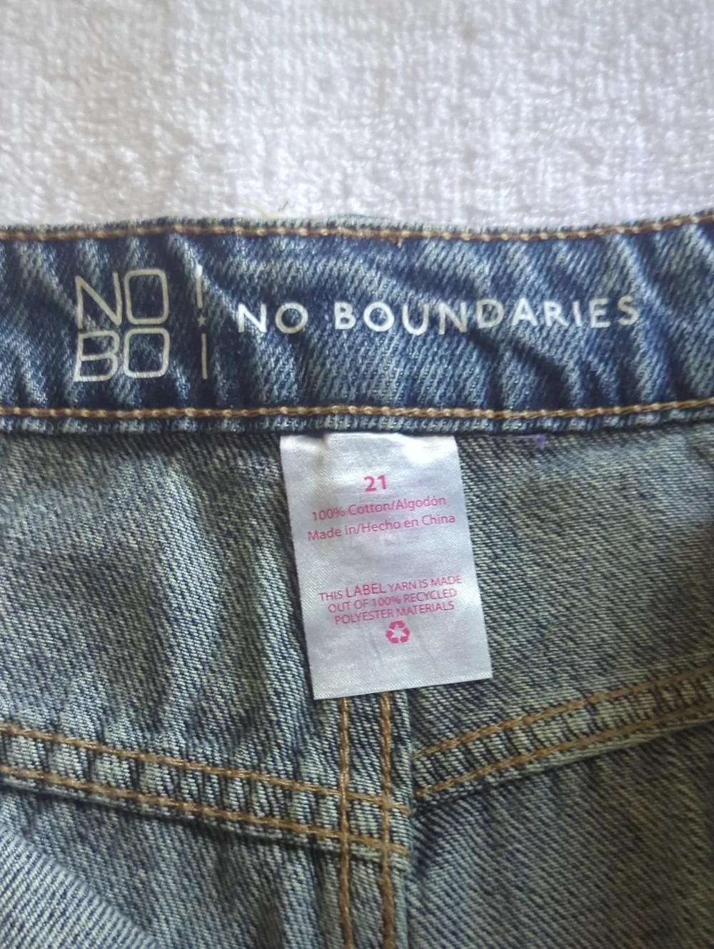 NOBO Distressed Super High Rise Slim Straight Crop Jeans 21